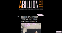Desktop Screenshot of abillionbeats.com